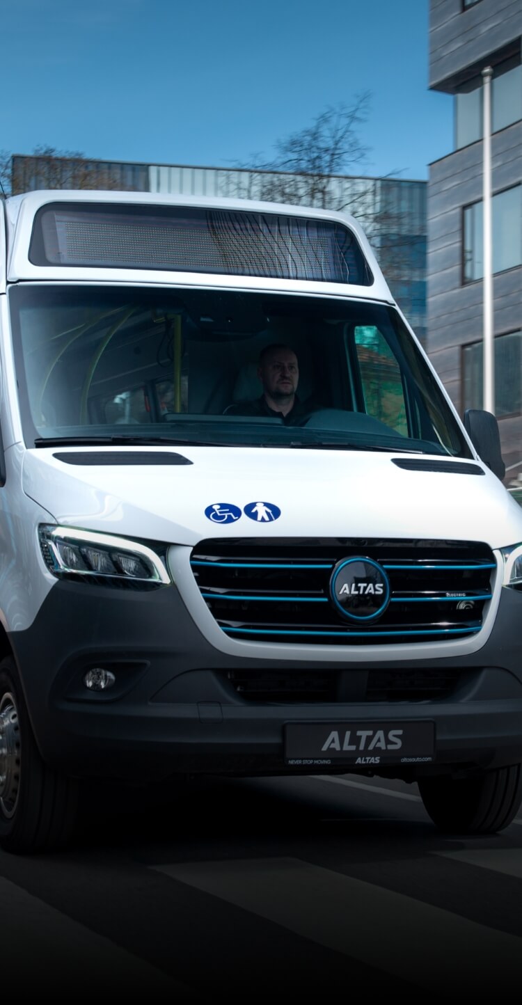 Premium minibusser<br>til enhver opgave